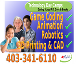 Day Camps Sylvan Lake Location (Scheduled to match PD Days & Breaks)