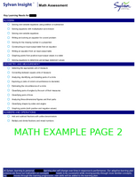 Reading Assessment (Sylvan Insight).