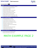 Reading Assessment (Sylvan Insight).